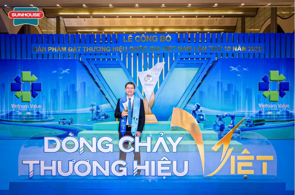 Hệ thống 15 nhà máy quy mô: Bệ phóng giúp SUNHOUSE lập cú đúp danh hiệu 2026