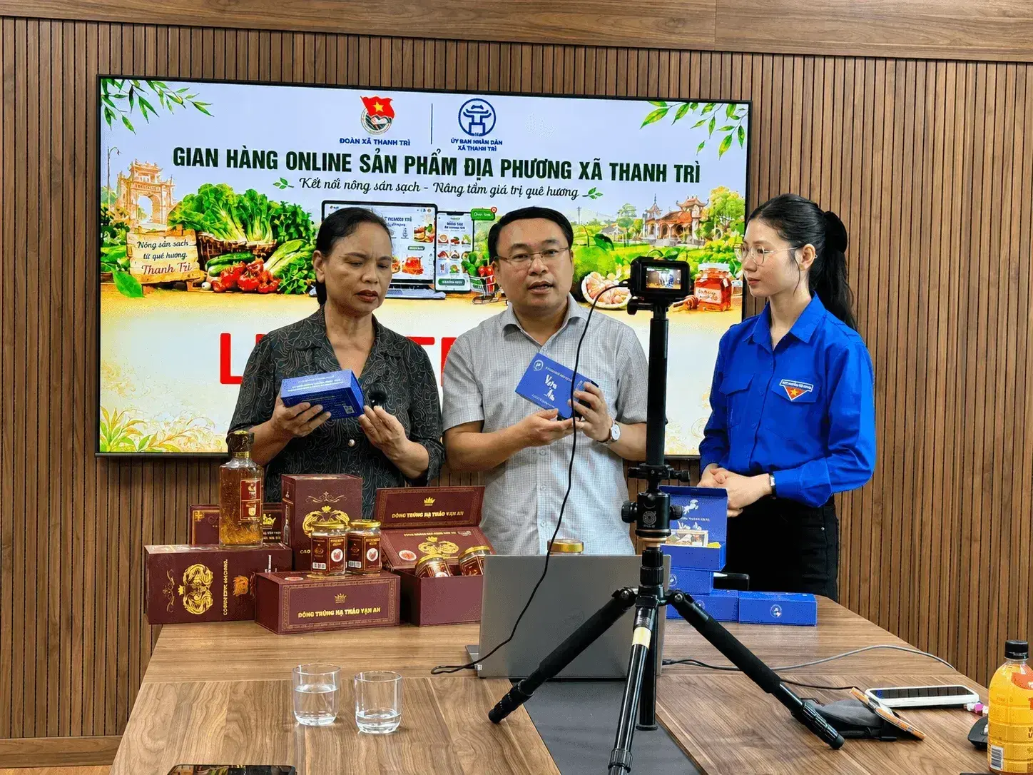 Thanh Trì đưa sản phẩm OCOP lên không gian số