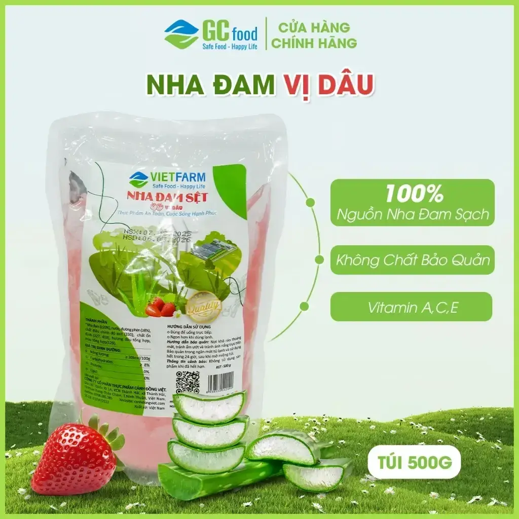 Bí quyết giữ trọn độ giòn và dưỡng chất trong từng hạt thạch nha đam GC Food