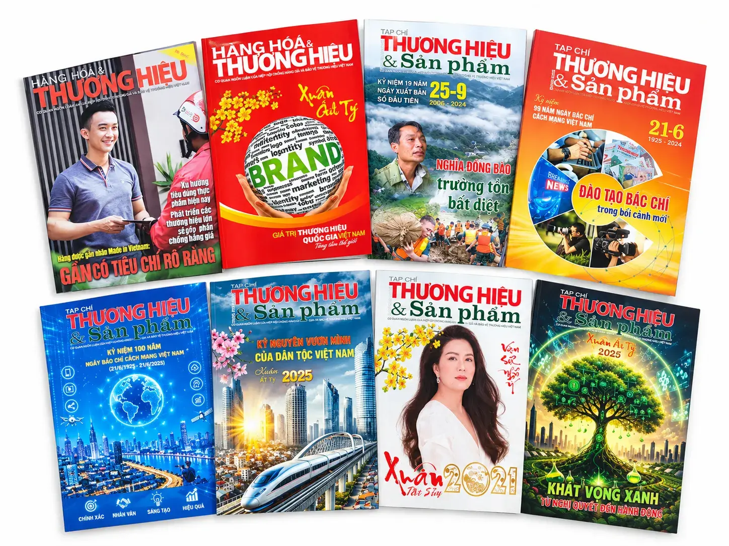 Tạp chí Thương hiệu và Sản phẩm: 21 năm chuyển mình cùng dòng chảy báo chí