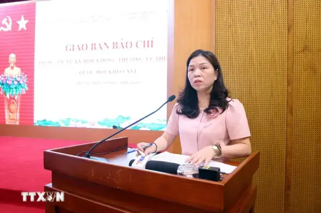 Kỳ họp không thường lệ lần thứ nhất của Quốc hội khóa XVI khai mạc vào sáng 3/8